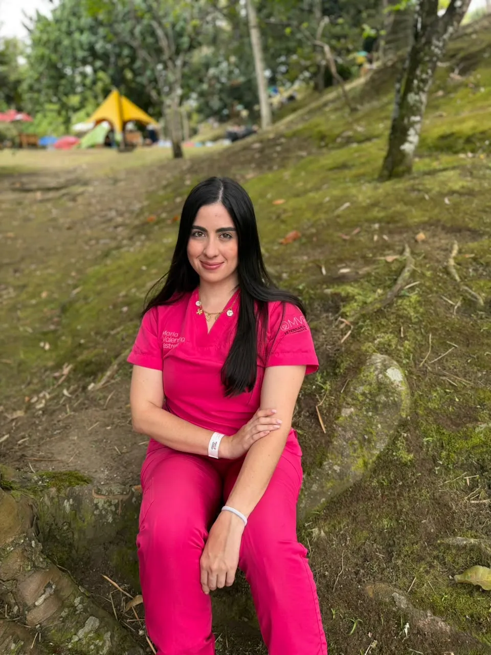 María Valentina, médica veterinaria responsable